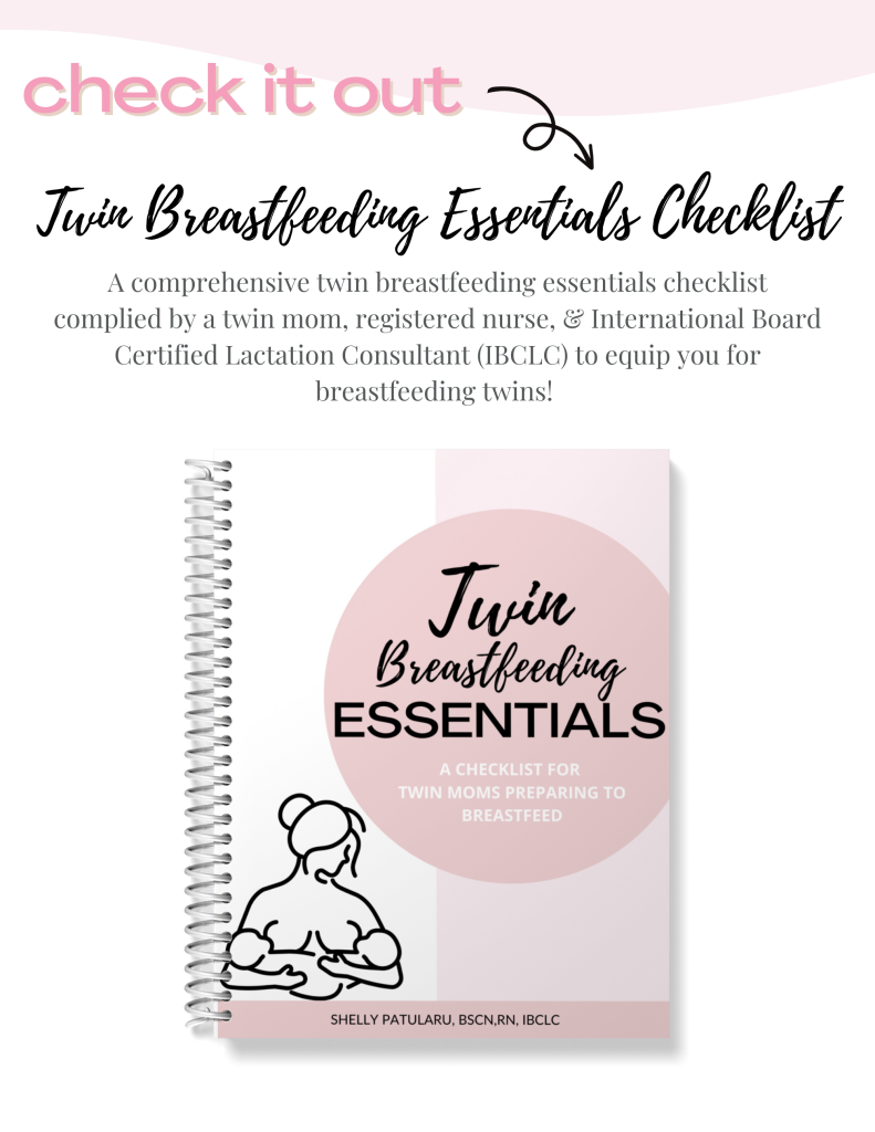 Twin breastfeeding essentials checklist free download 