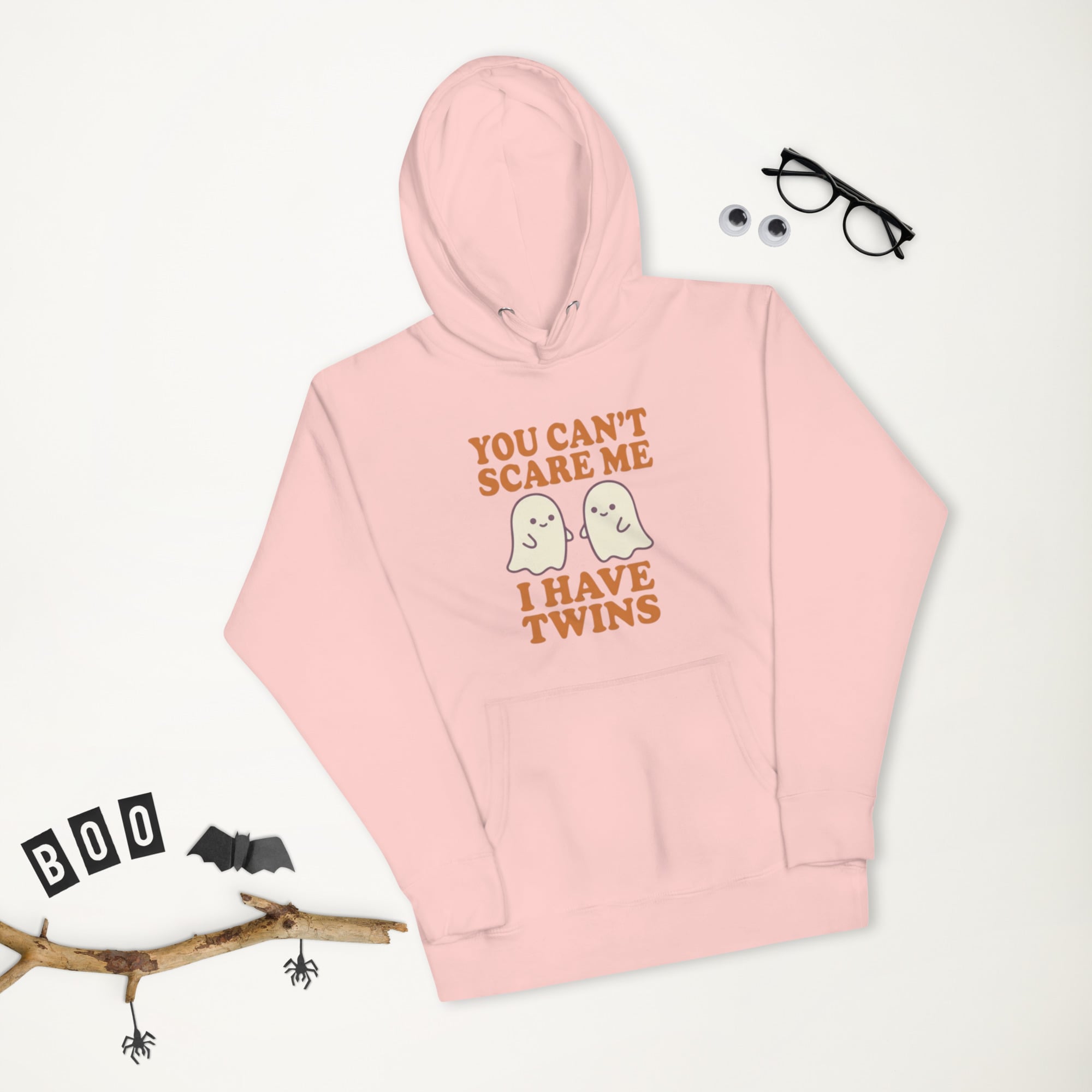 You Can't Scare Me I Have Twins Hoodie - Image 14