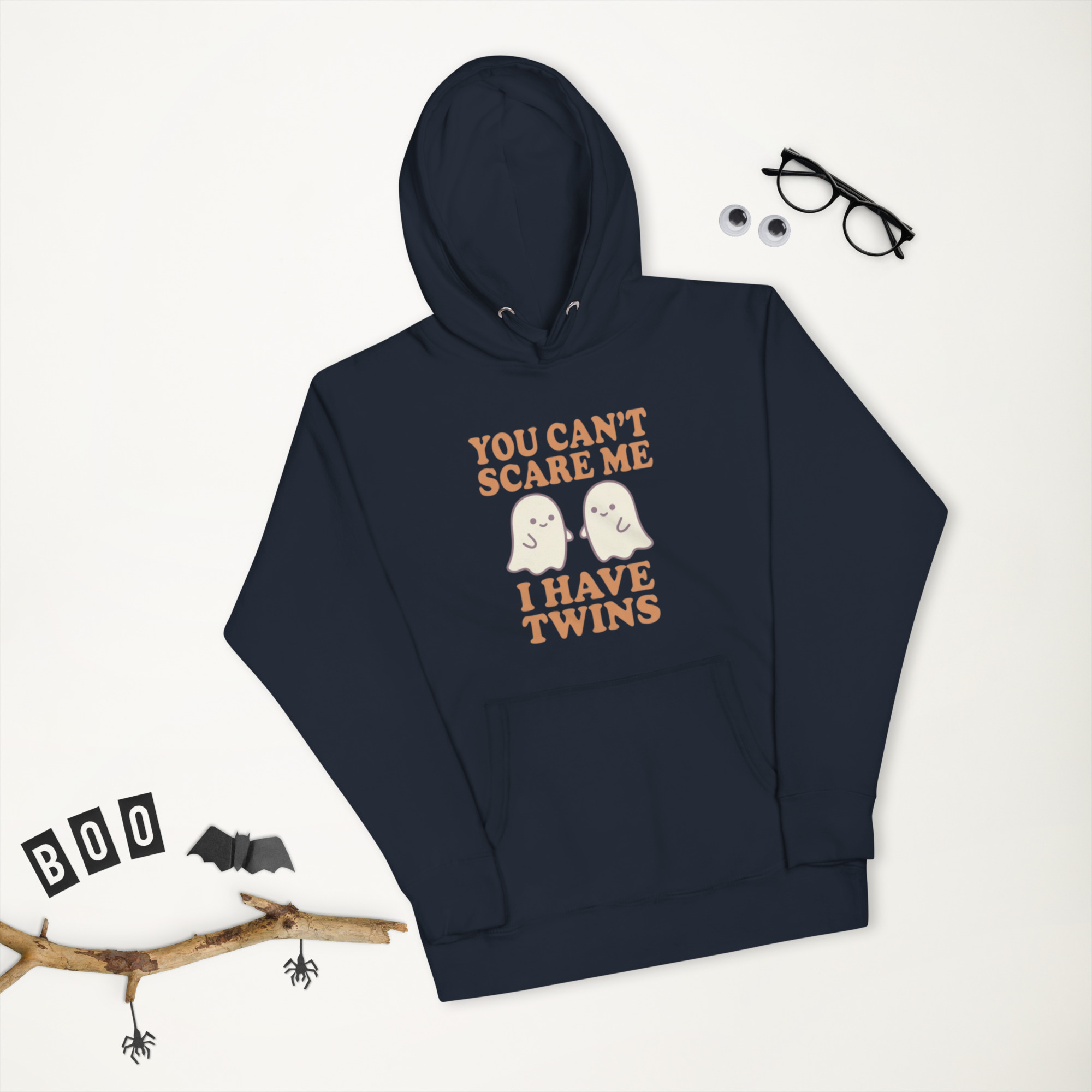 You Can't Scare Me I Have Twins Hoodie - Image 6