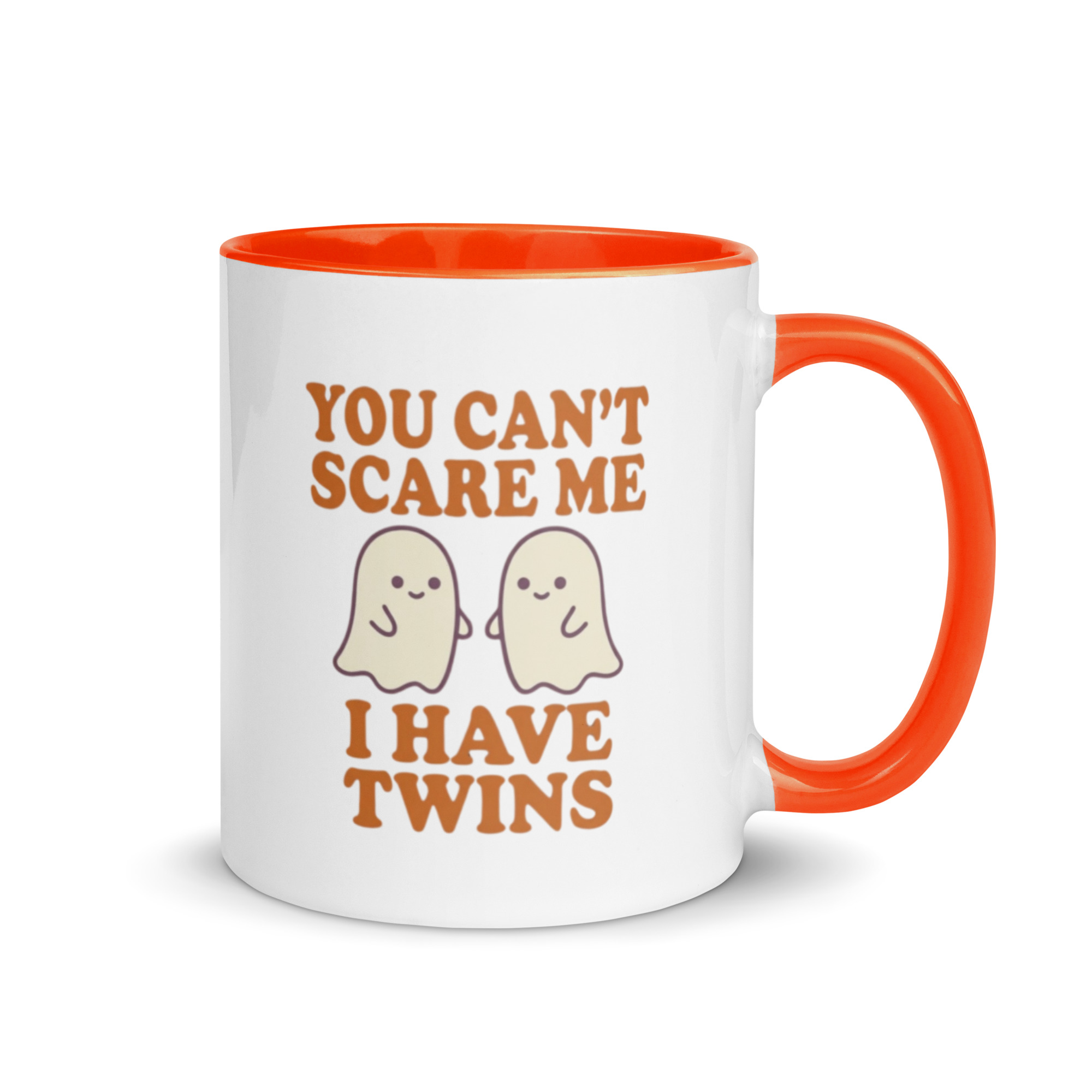 You Can't Scare Me I Have Twins Mug - Image 4