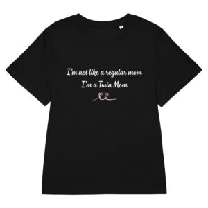 Twin Mom Mean Girls organic ribbed neck t-shirt