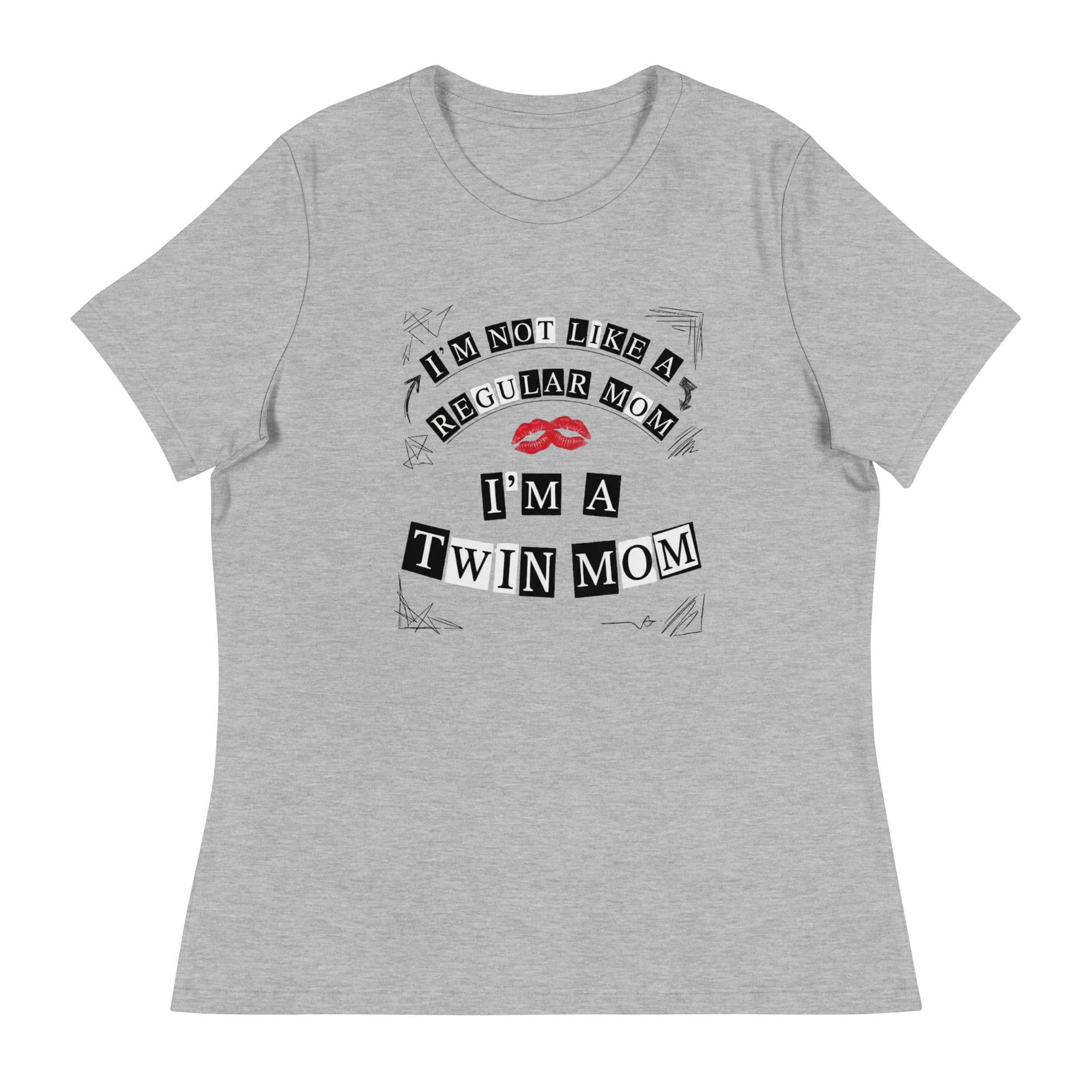 Twin Mom Mean Girls Cut Out T-Shirt - Image 6