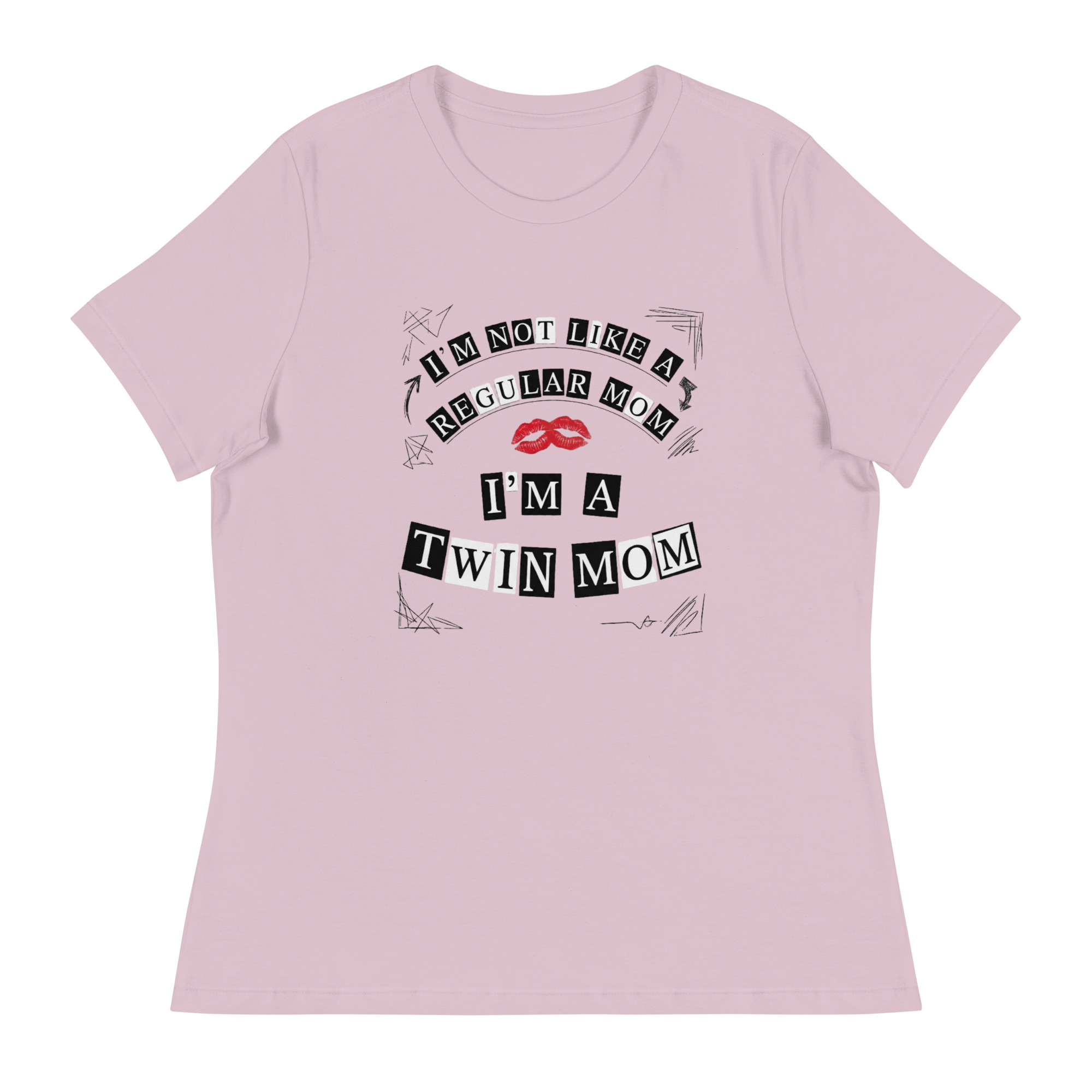 Twin Mom Mean Girls Cut Out T-Shirt - Image 9